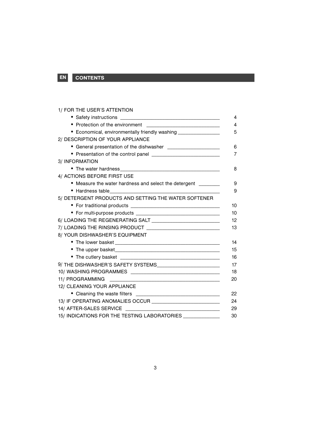 Samsung DM-B58AHC/XET, DMB58AHC/AND manual EN Contents 