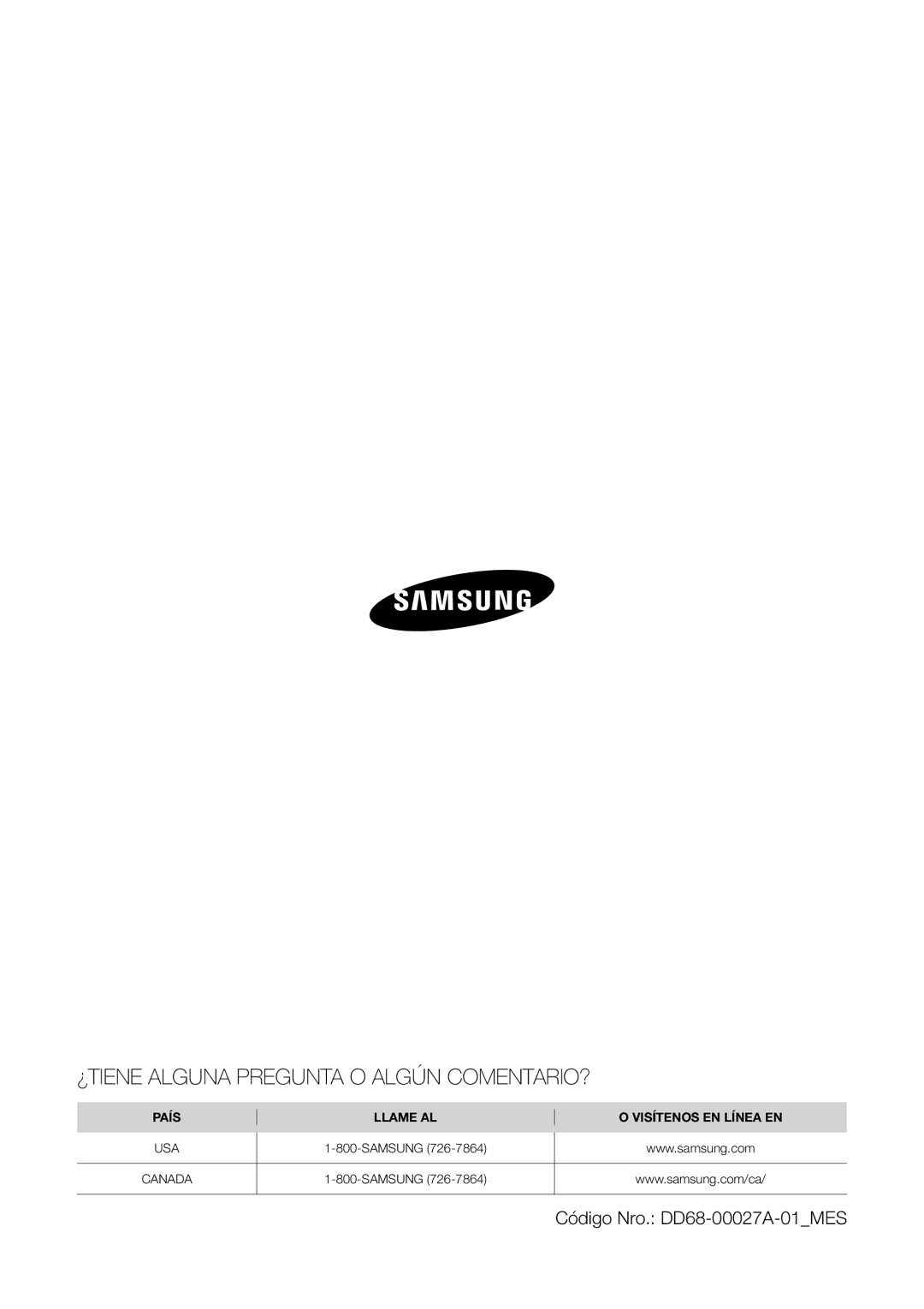 Samsung DMR77, DMR78, DMR57 manual ¿TIENE Alguna Pregunta O Algún COMENTARIO? 