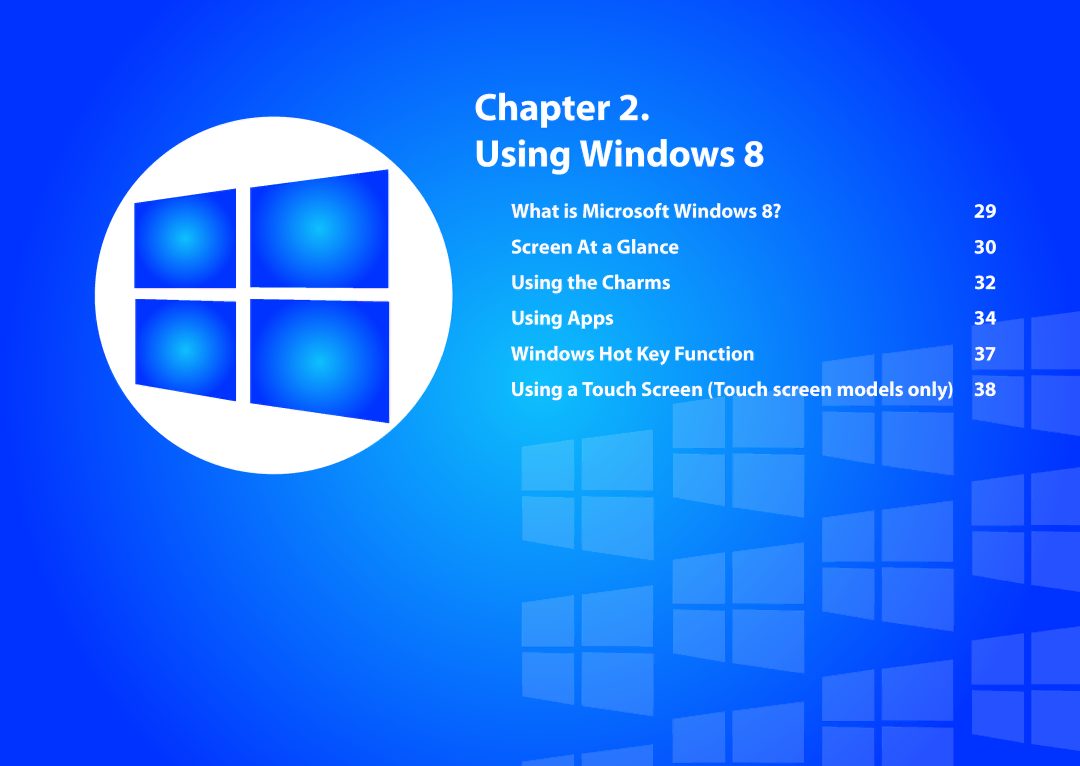 Samsung DP515A2GK01US user manual Chapter Using Windows 