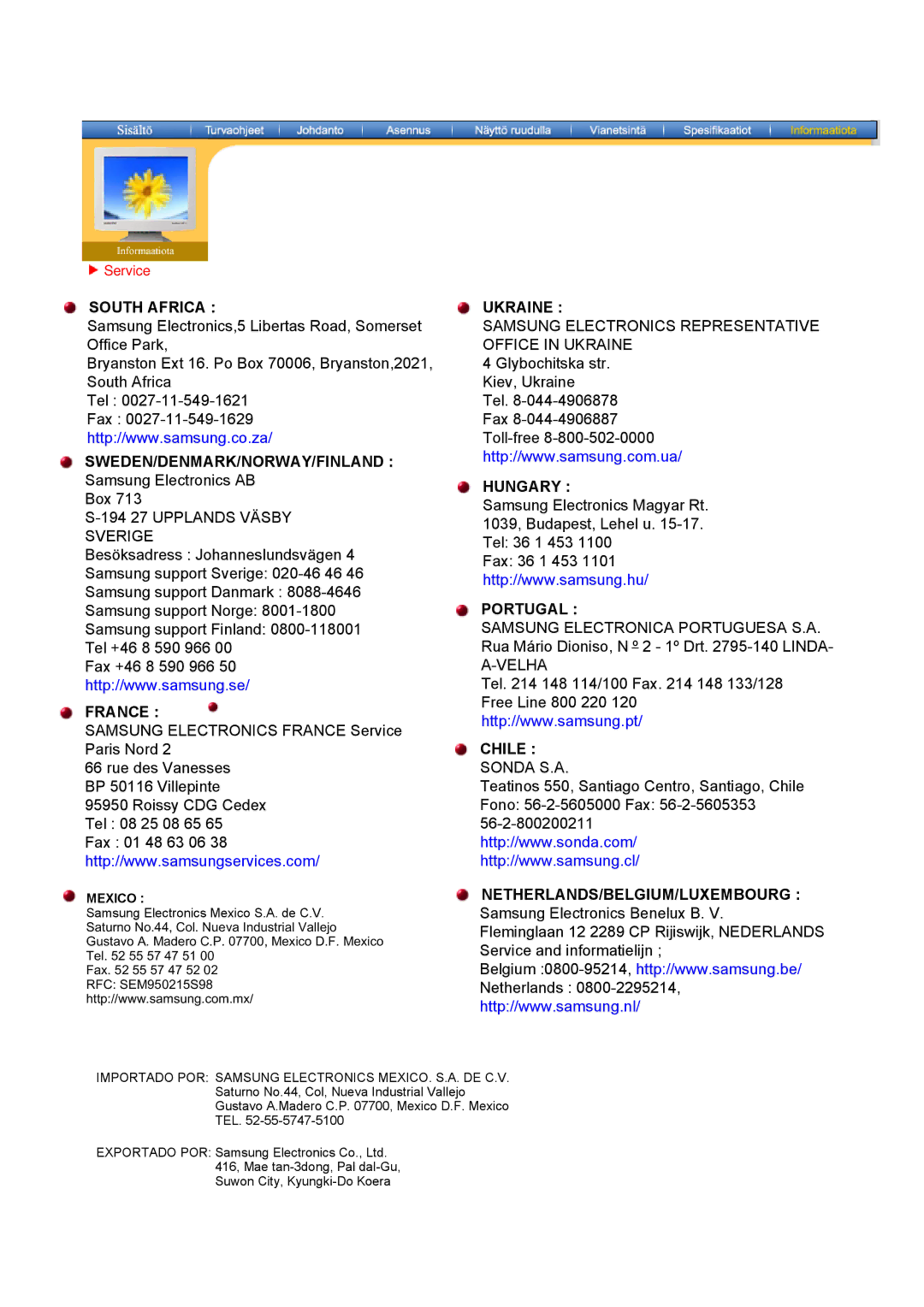 Samsung DS17BSDS/EDC, DS15ASDS/EDC manual Ukraine 
