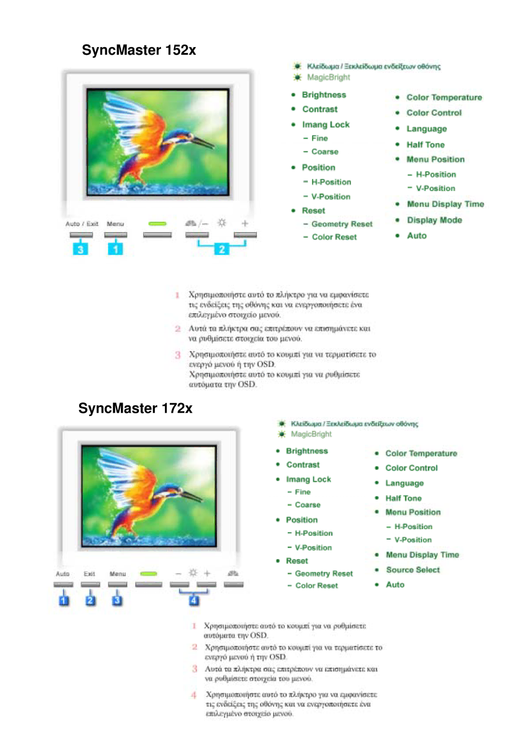 Samsung DS17BSDS/EDC manual SyncMaster 