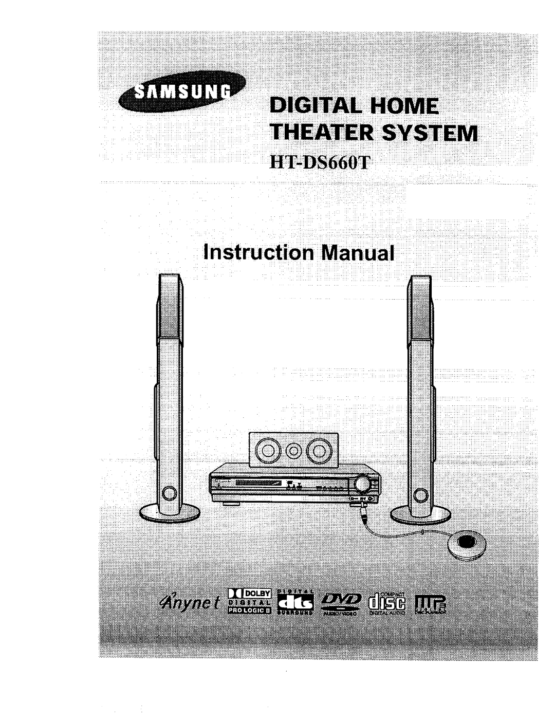 Samsung DS660T manual Home 