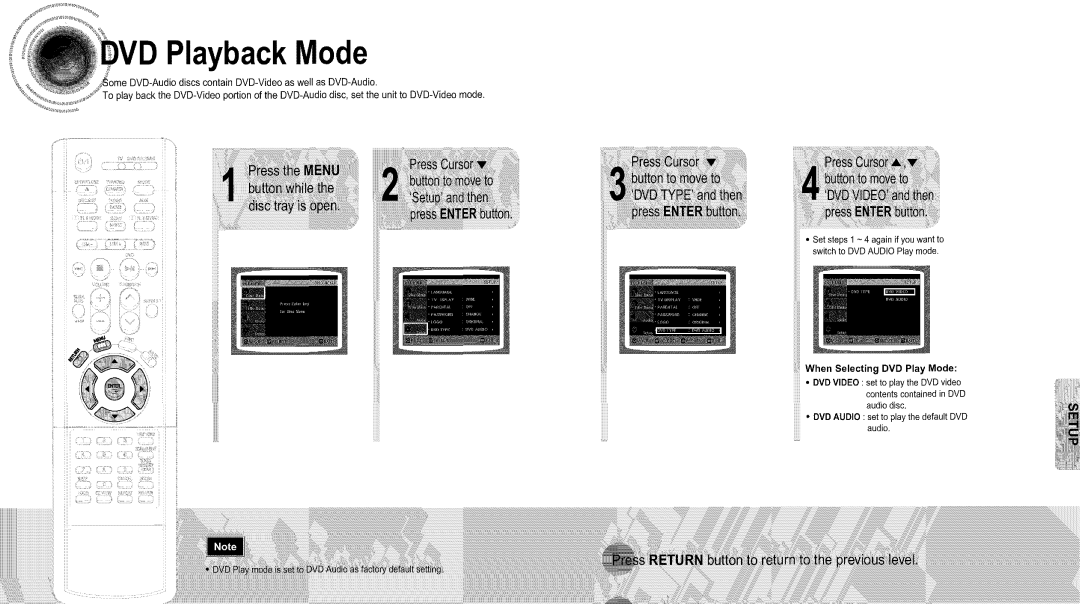 Samsung DS660T manual PlaybackMode 