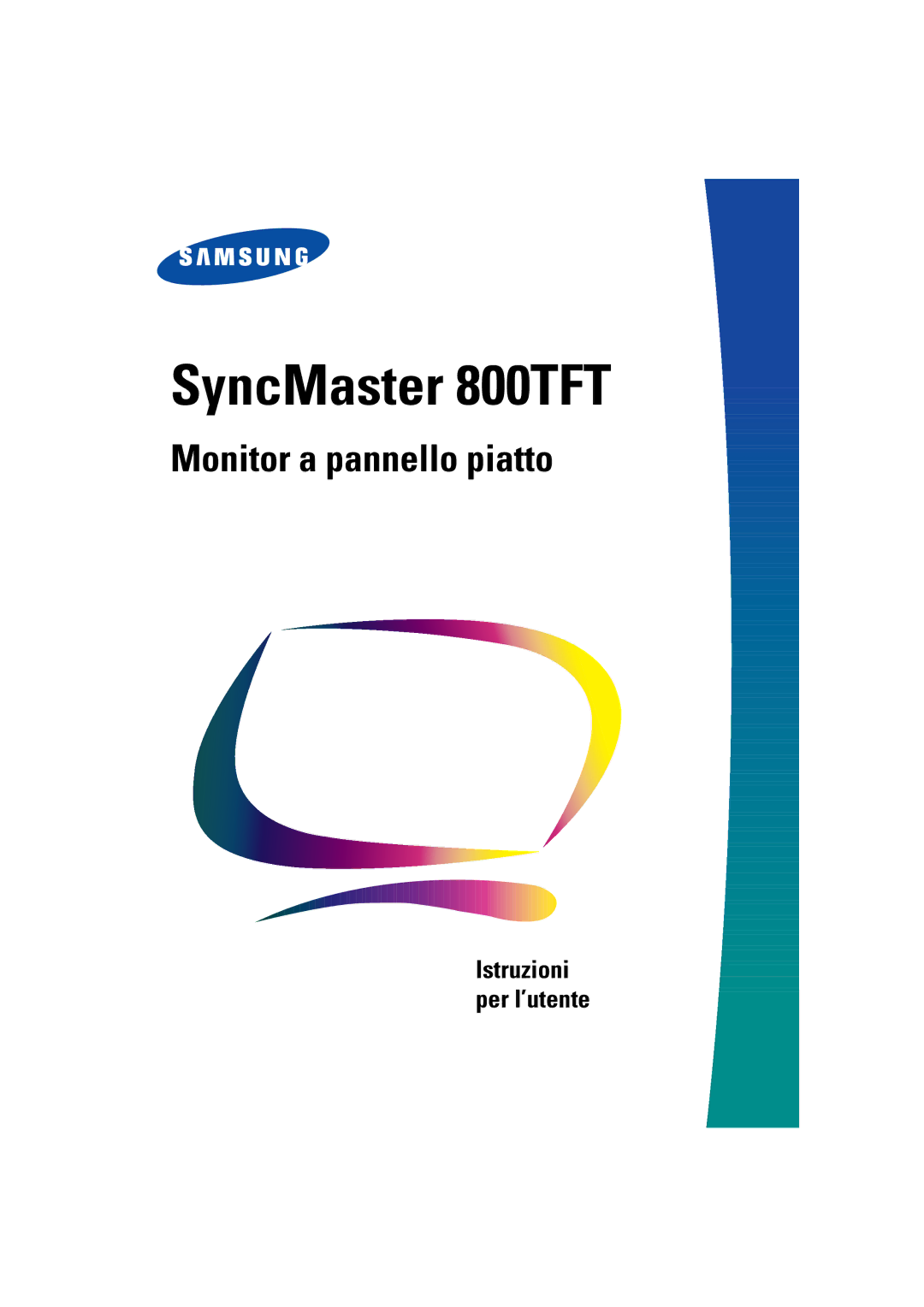 Samsung DV18MSPAN/EDC, DV18MSTAN/EDC, LSA800SN/CHD, LSA800SN/XET manual SyncMaster 800TFT 