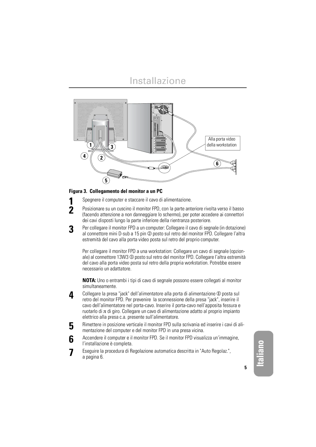 Samsung LSA800SN/XET, DV18MSTAN/EDC, DV18MSPAN/EDC, LSA800SN/CHD manual Installazione 