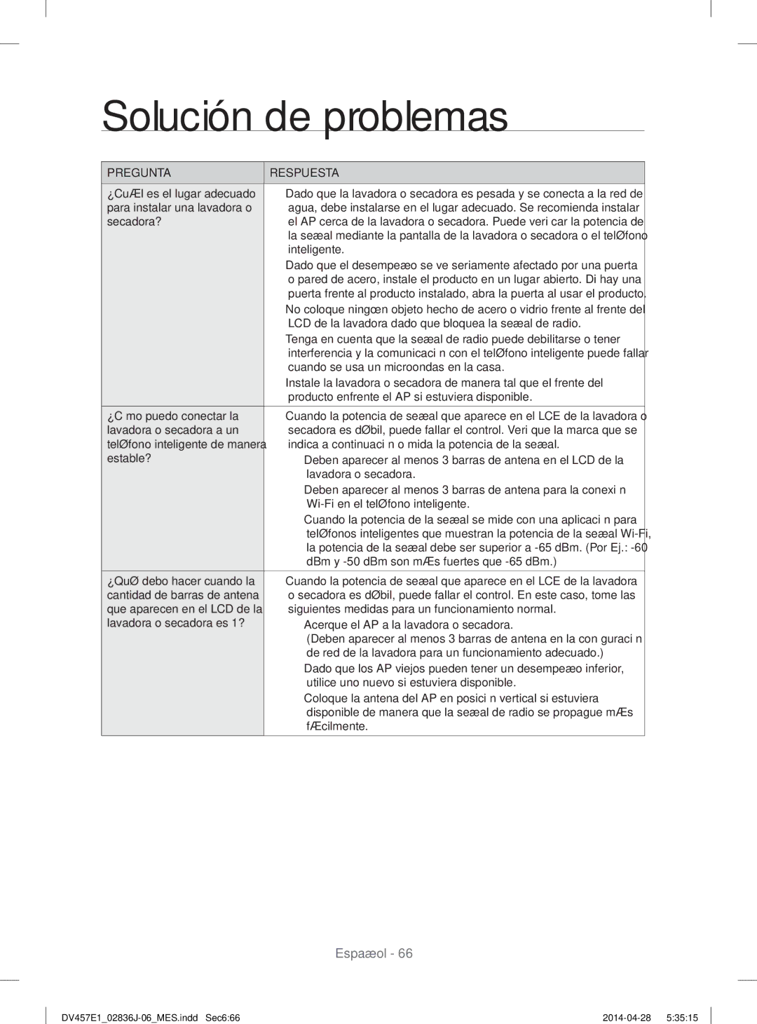 Samsung DV457EVGSGR/AA ¿Cuál es el lugar adecuado, Para instalar una lavadora o, Inteligente, ¿Cómo puedo conectar la 