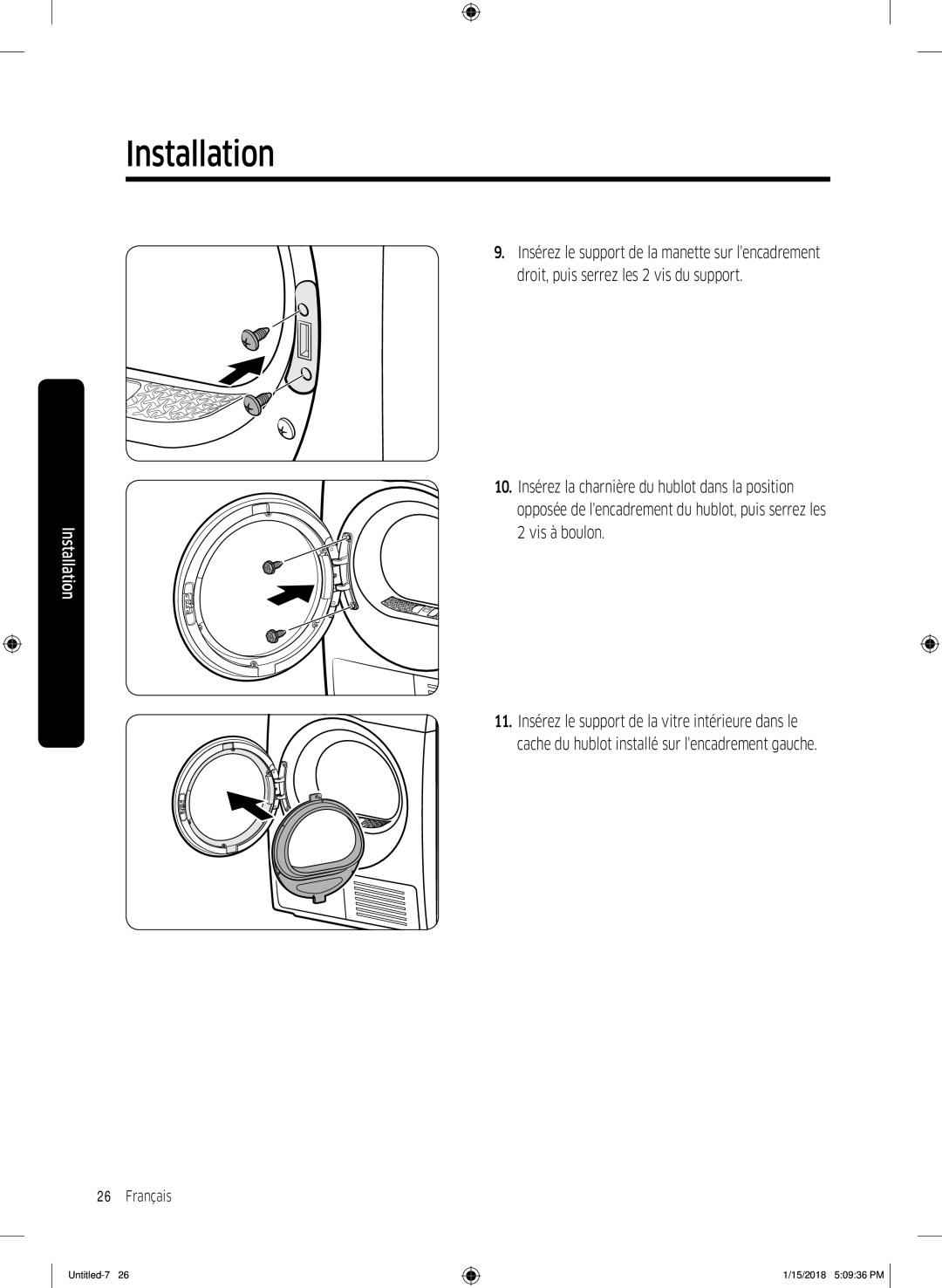 Samsung DV90N8289AW/EF, DV80N62532W/EF, DV90N62632W/EF manual Untitled-7 15/2018 50936 PM 