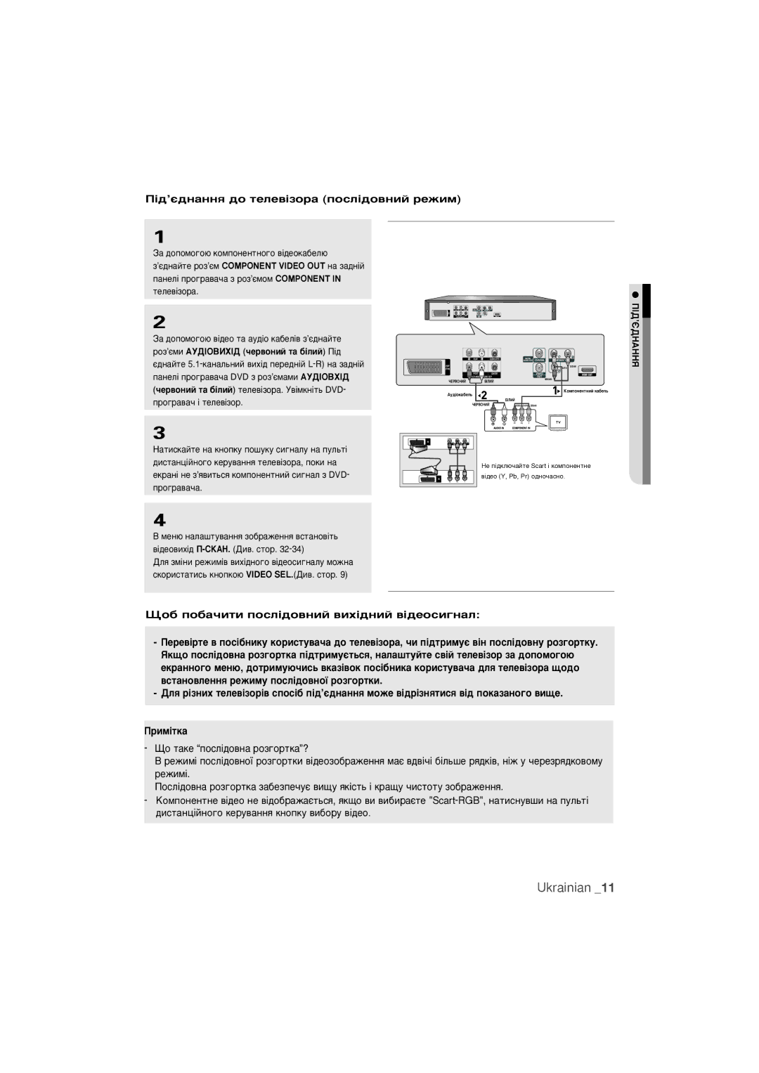 Samsung DVD-1080K9/XER manual ¥‰’π‰Ì‡ÌÌﬂ ‰Ó ÚÂÎÂ‚¥ÁÓ‡ ÔÓÒÎ¥‰Ó‚ÌËÈ ÂÊËÏ 