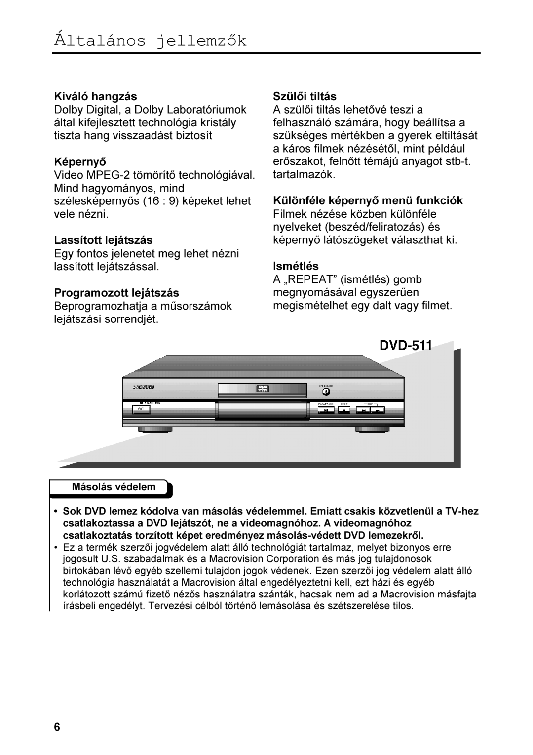 Samsung DVD-511/XEH, DVD-511A/XEH manual Huuh, ÈOWDOiQRVMHOOHP 