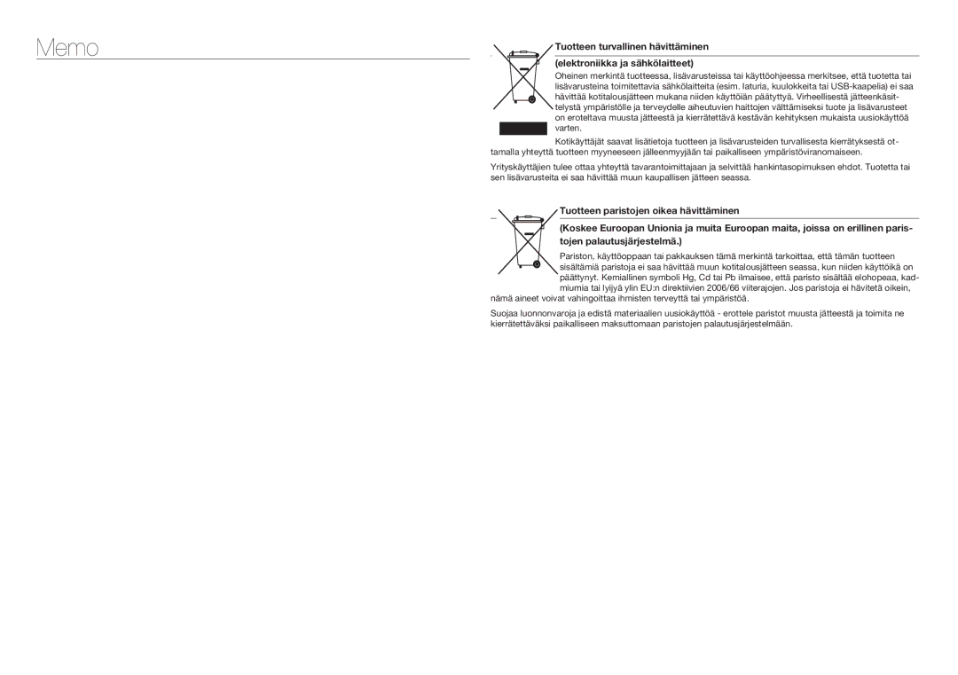 Samsung DVD-C350/XEE, DVD-C450/XEE manual Memo 