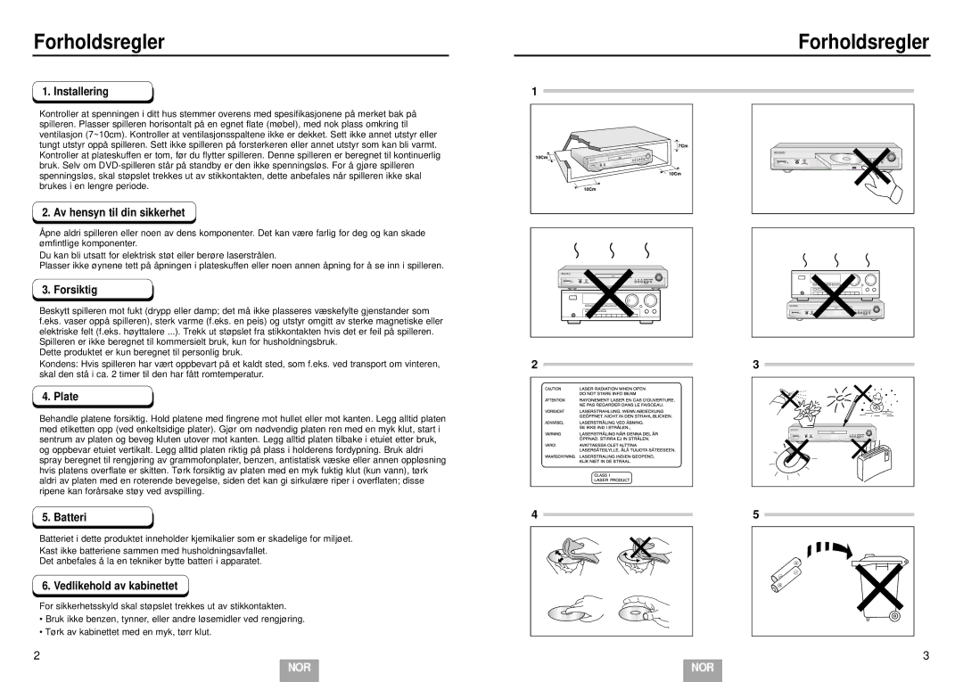 Samsung DVD-E232/XEE manual Referens, AK68-00141C 