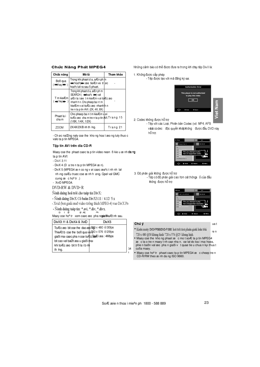 Samsung DVD-FP580/XSV, DVD-F1080/XSV manual Dóa CD-R 