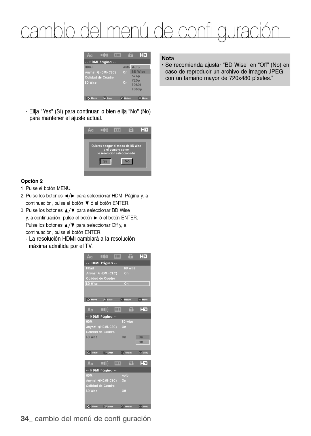 Samsung DVD-H1080R/XEC, DVD-H1080/XEC manual Sì No 