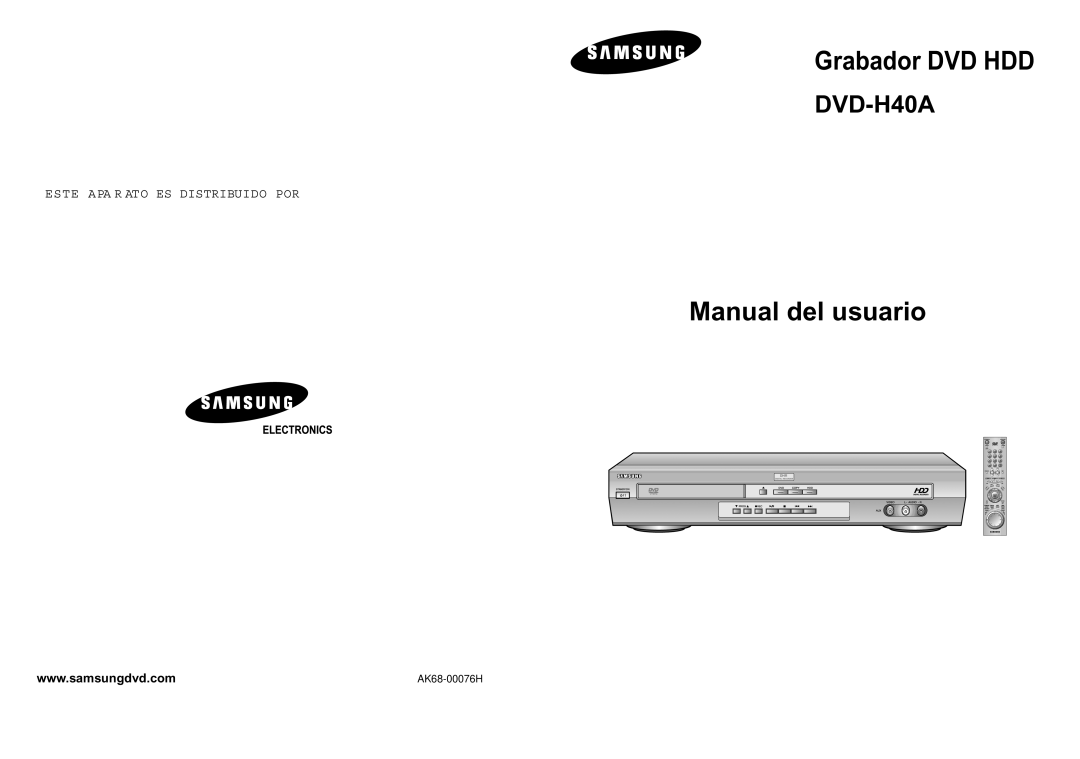 Samsung DVD-H40E/XEC, DVD-H40E/AFR manual Watch the recorded program in HDD Digital Recorder, Highlight play 