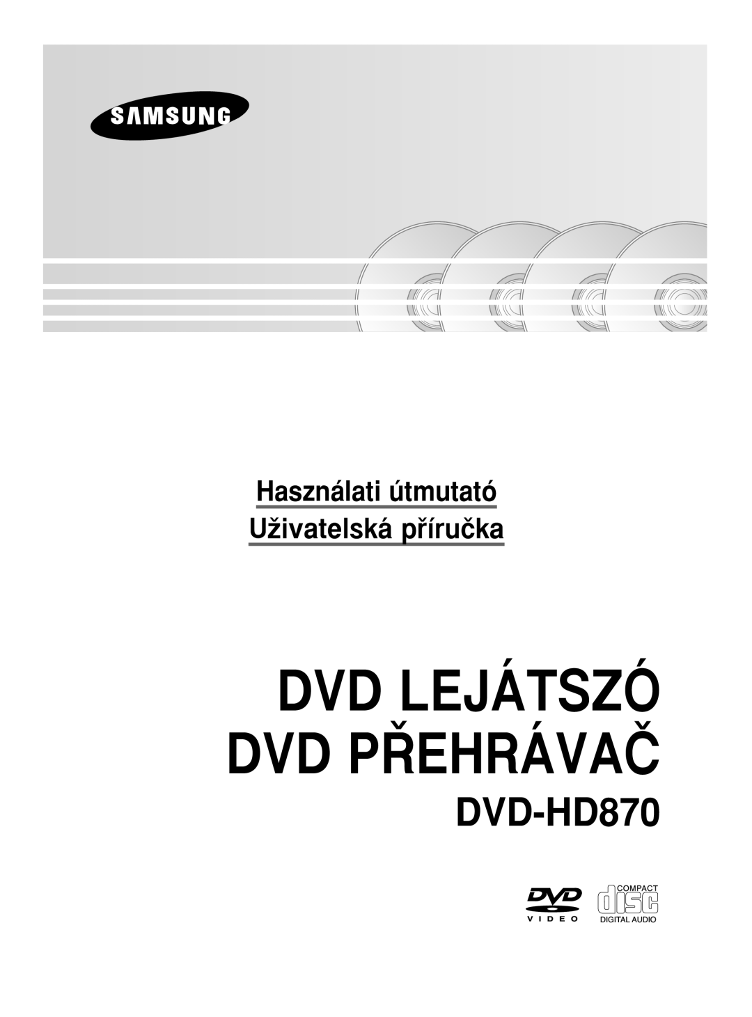 Samsung DVD-HD870/XET, DVD-HD870/XEG, DVD-HD870/AUS, DVD-HD870/XEH, DVD-HD870/XEE manual DVD Lejátszó DVD P¤EHRÁVAâ 