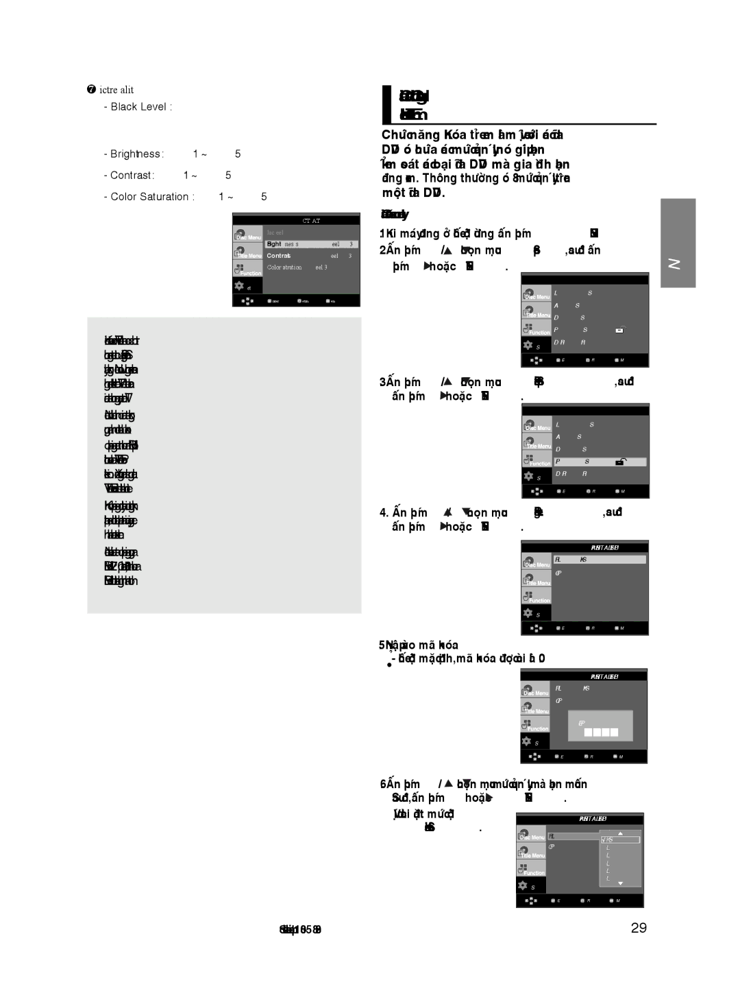 Samsung DVD-HD870/XSV Setup , sau, Tra xem TV, Gessive Scan, Hay, Xem Phím, Theo TV Tín Hình Phím, Tín Ra Hdmi, Projector 