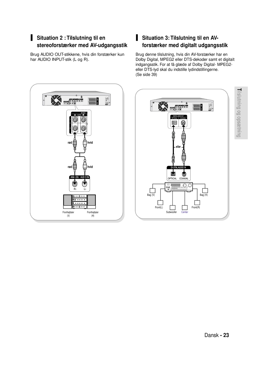 Samsung DVD-HR720/XEE manual Se side 