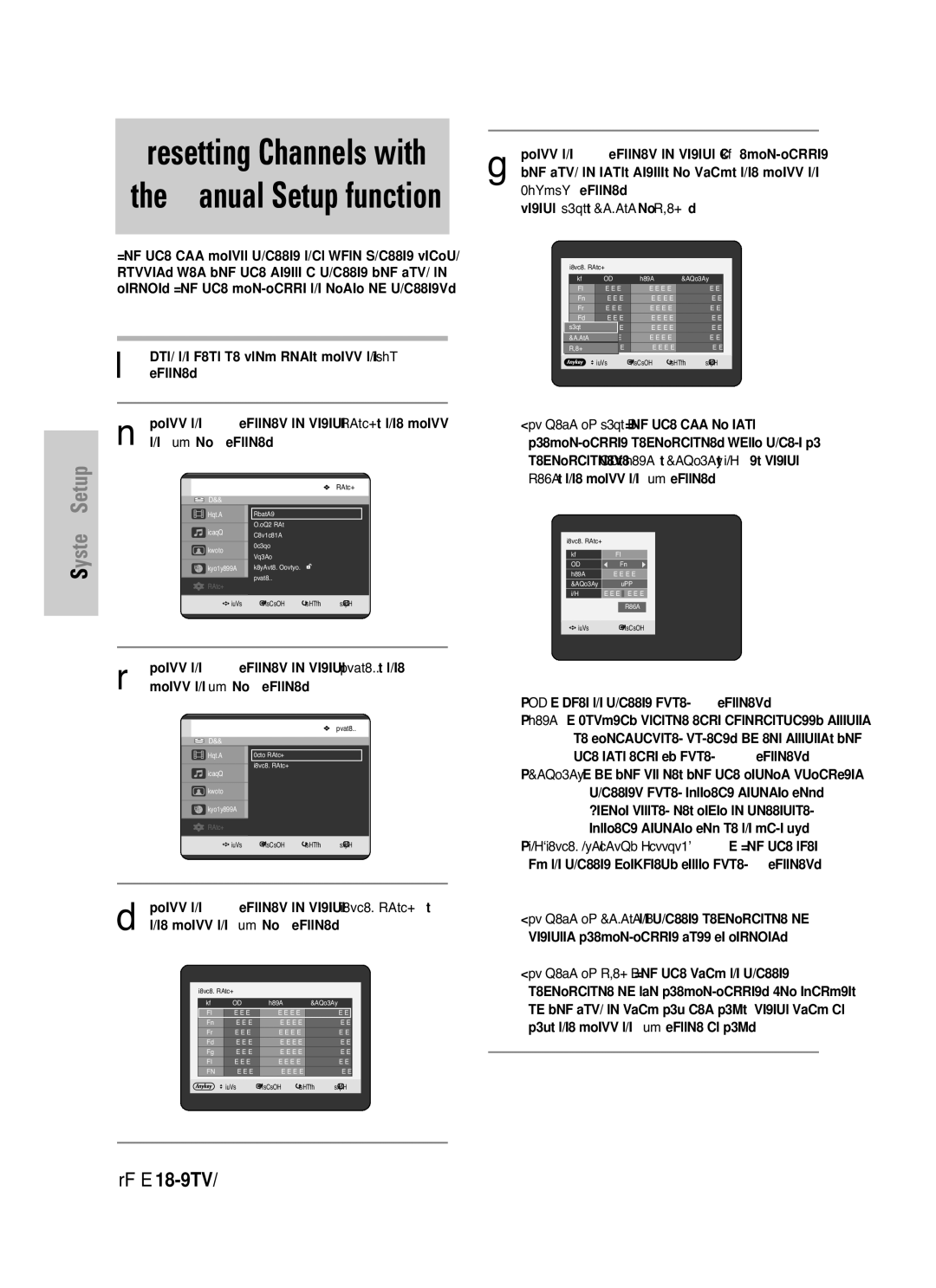 Samsung DVD-HR721/XEG manual Select Edit, Button, MFTManual Frequency Tunning You can tune, Then press the OK Or √ button 