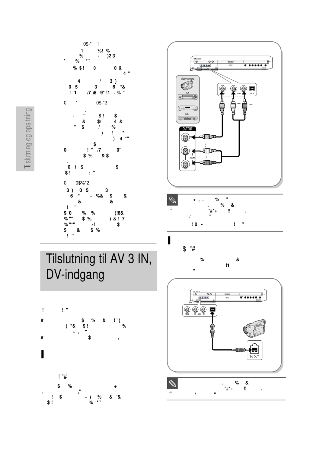 Samsung DVD-HR725/XEE Tilslutning til AV 3 IN, DV-indgang, Beskrivelse af HDMI-forbindelsen, Hvorfor bruger Samsung HDMI? 