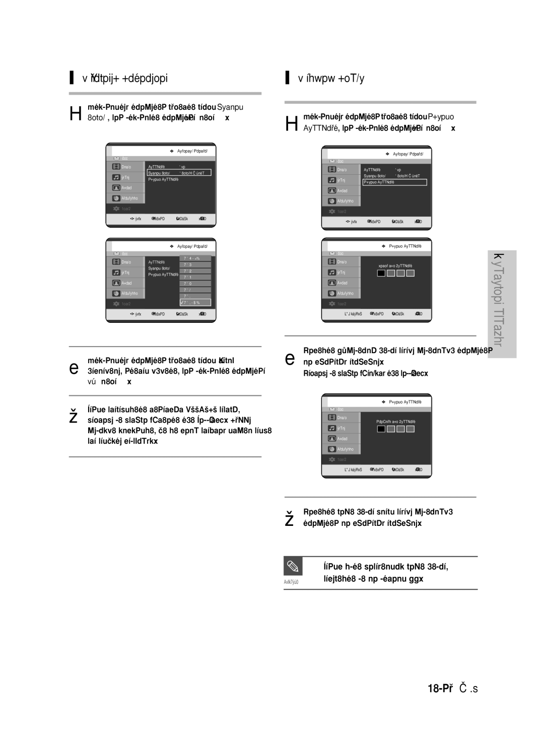 Samsung DVD-HR725/EUR, DVD-HR725/XEH manual Úrovních hodnocení, Zmûnû hesla, Pokud jste zapomenuli va‰e heslo 