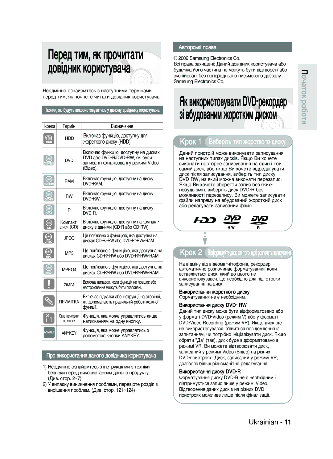 Samsung DVD-HR730/SEO manual Üí ‚Ëíóëòúó‚Û‚‡Úë Dvd-Âíó‰Â, ‚Úóò¸Í¥ Ô‡‚‡ 