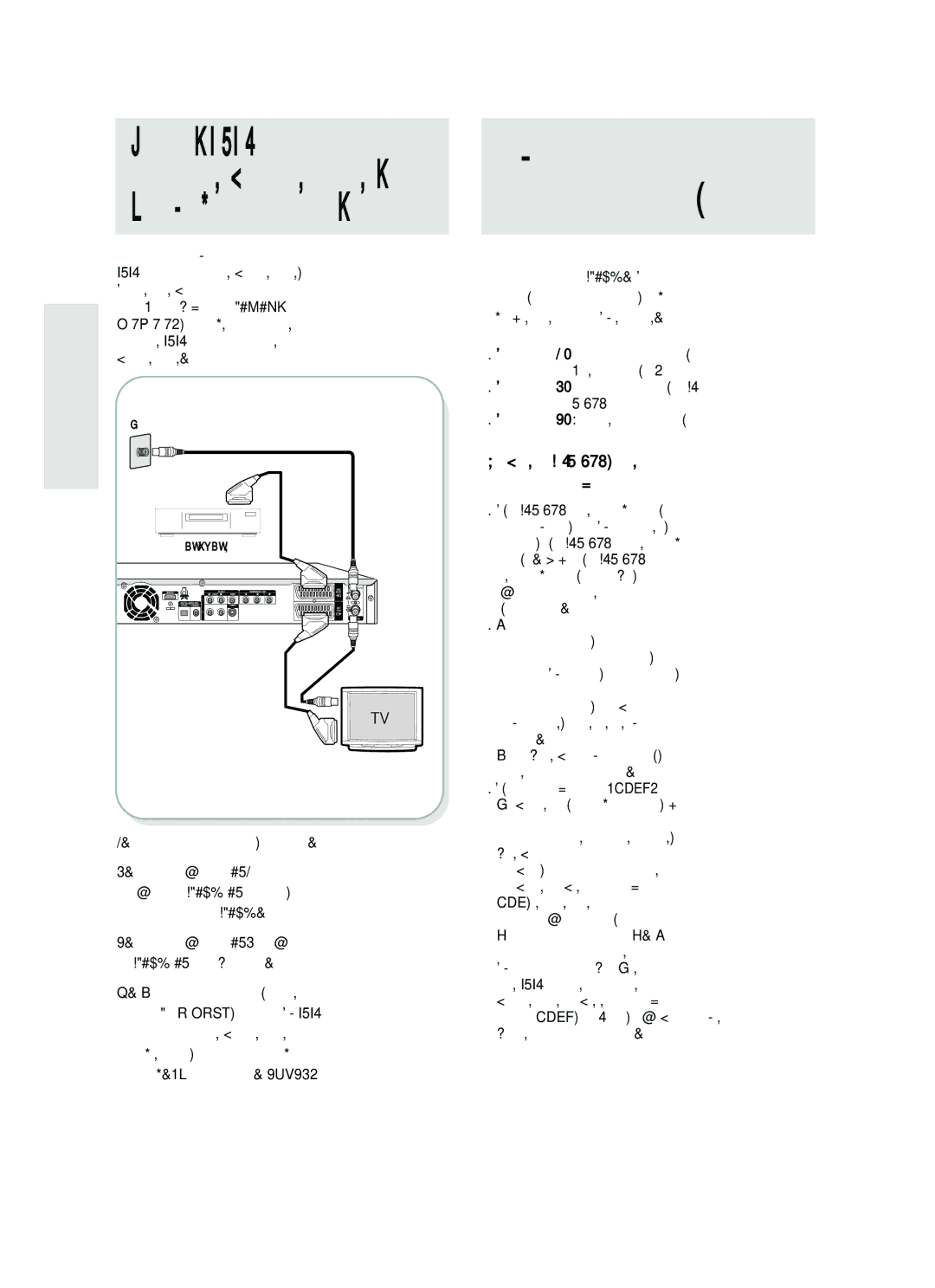 Samsung DVD-HR735/SEO manual ßÌ¯¥ Úëôë Ô¥‰ÍÎ˛˜ÂÌÌﬂ Í‡·ÂÎ˛ ‚¥‰ÂÓ‚ËıÓ‰Û 