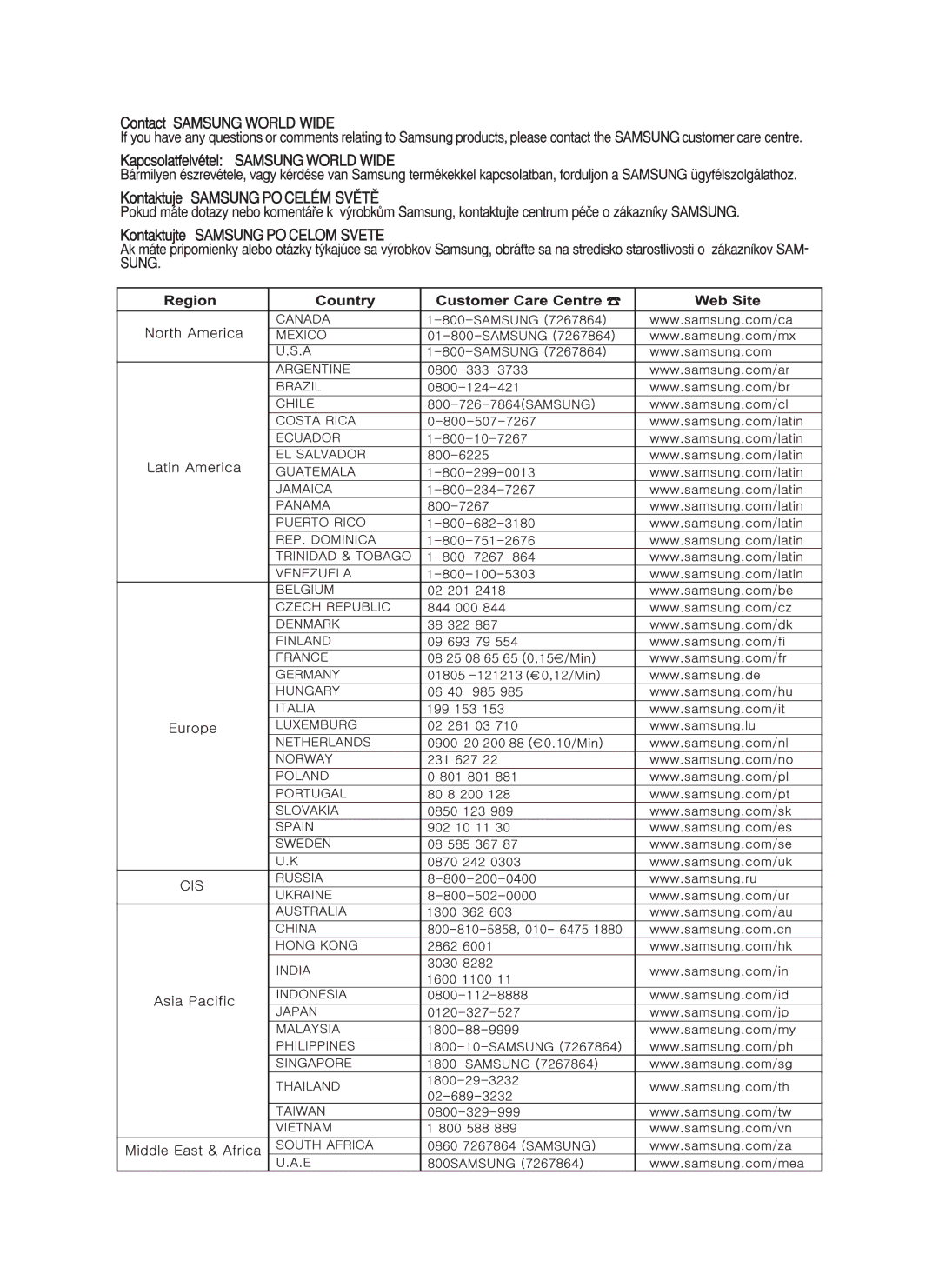 Samsung DVD-HR737/XEH, DVD-HR735/XEH manual 