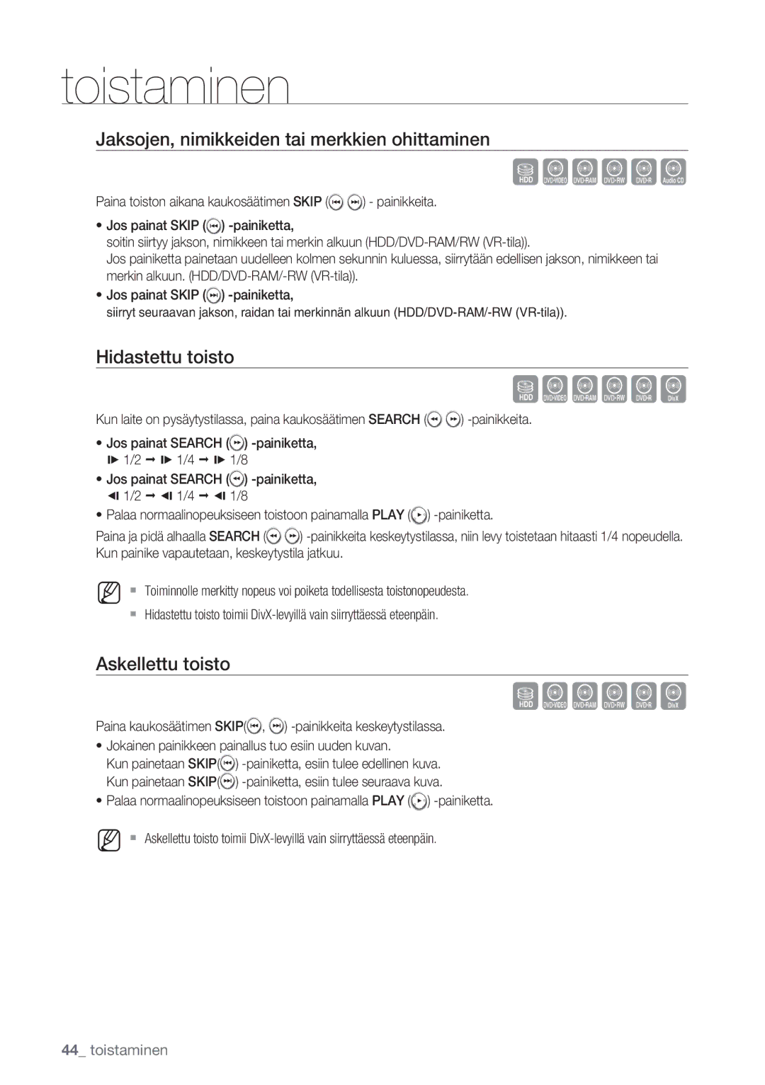 Samsung DVD-HR770/XEE manual Szxcvd 