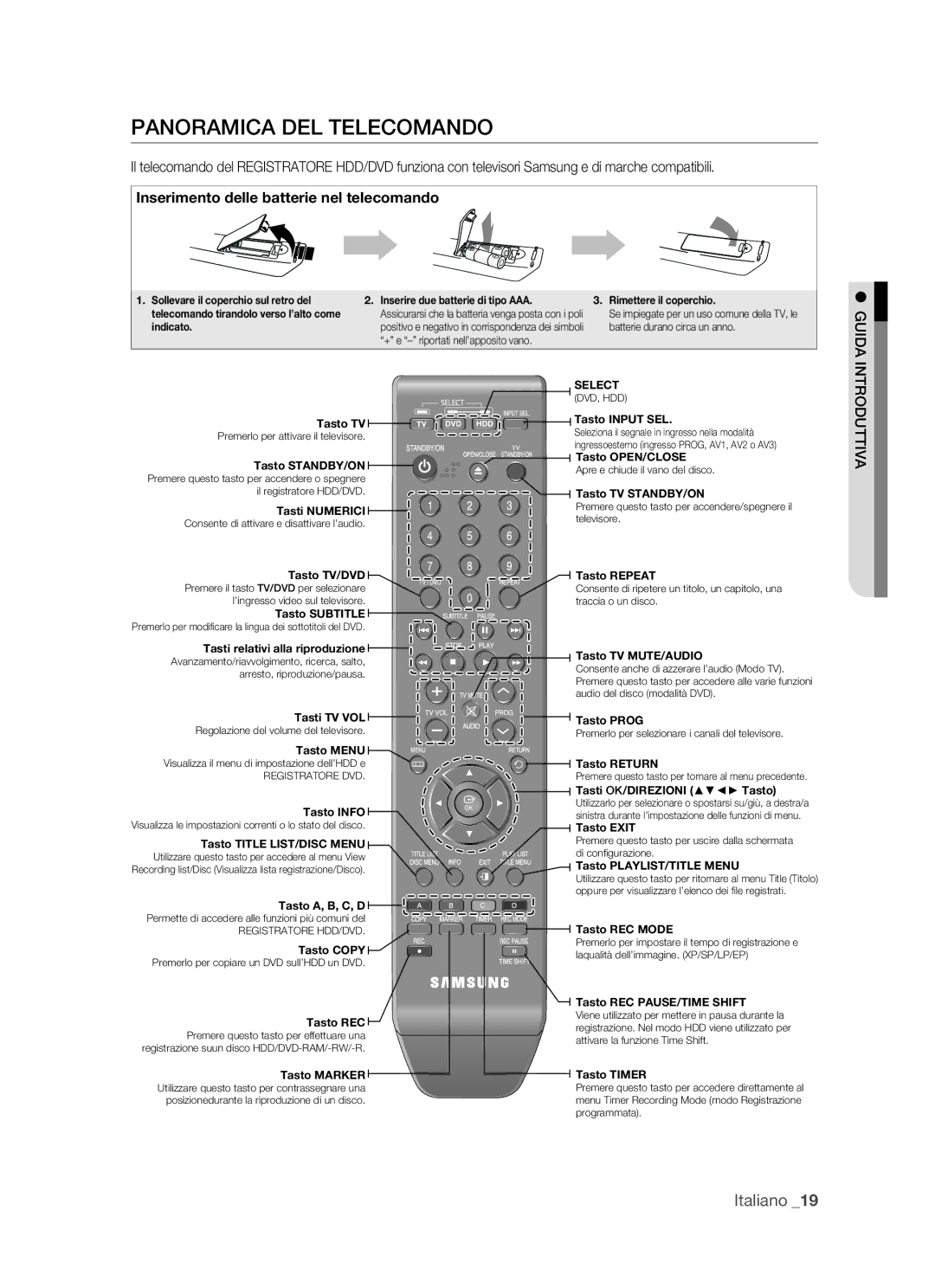 Samsung DVD-HR770/XET manual Select 