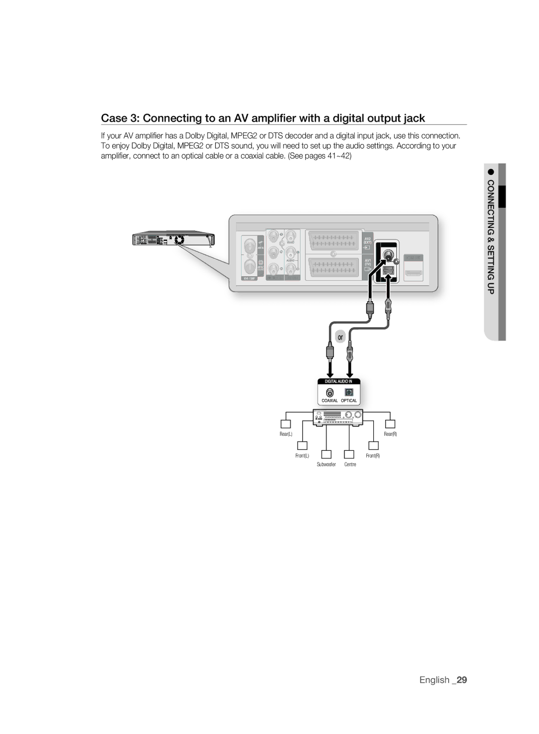 Samsung DVD-HR775A/EDC, DVD-HR775A/XEN, DVD-HR773A/XEN, DVD-HR777A/XEG, DVD-HR777A/EDC, DVD-HR775A/XEB, DVD-HR773A/XEB RearL 