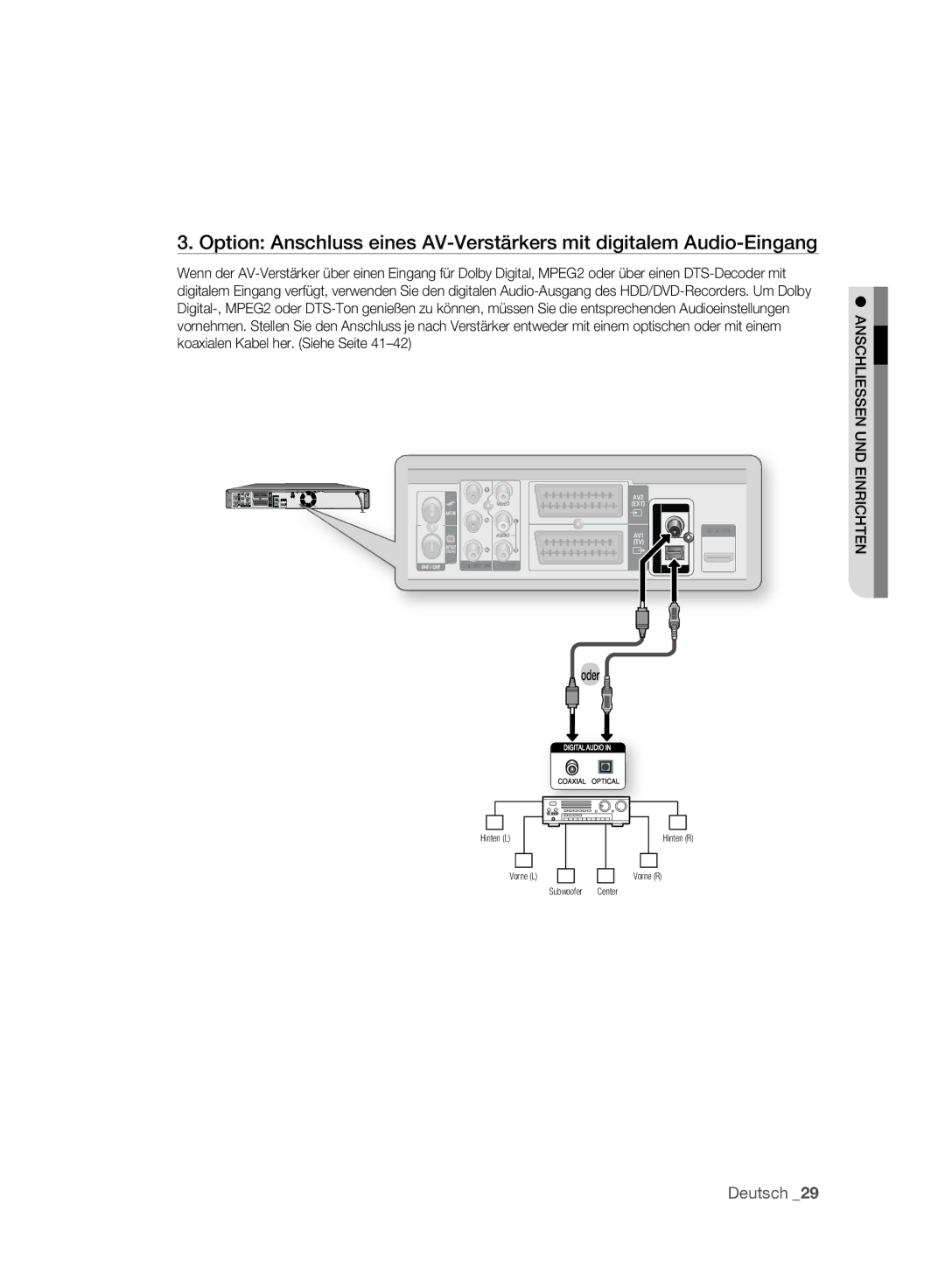 Samsung DVD-HR775A/EDC, DVD-HR775A/XEN, DVD-HR773A/XEN, DVD-HR777A/XEG, DVD-HR777A/EDC, DVD-HR775A/XEB, DVD-HR773A/XEB Oder 