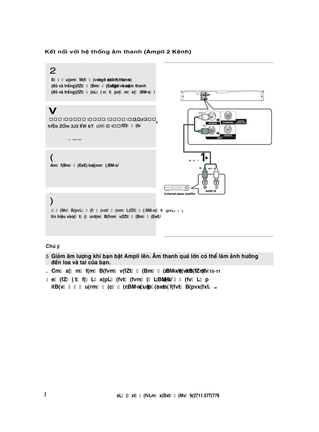 Samsung DVD-P180/XSV manual Loa Khi Ampli Thanh Tai, Thanh Hình, Vò trí Thay Ampli Xem Chi, Thanh Ampli 