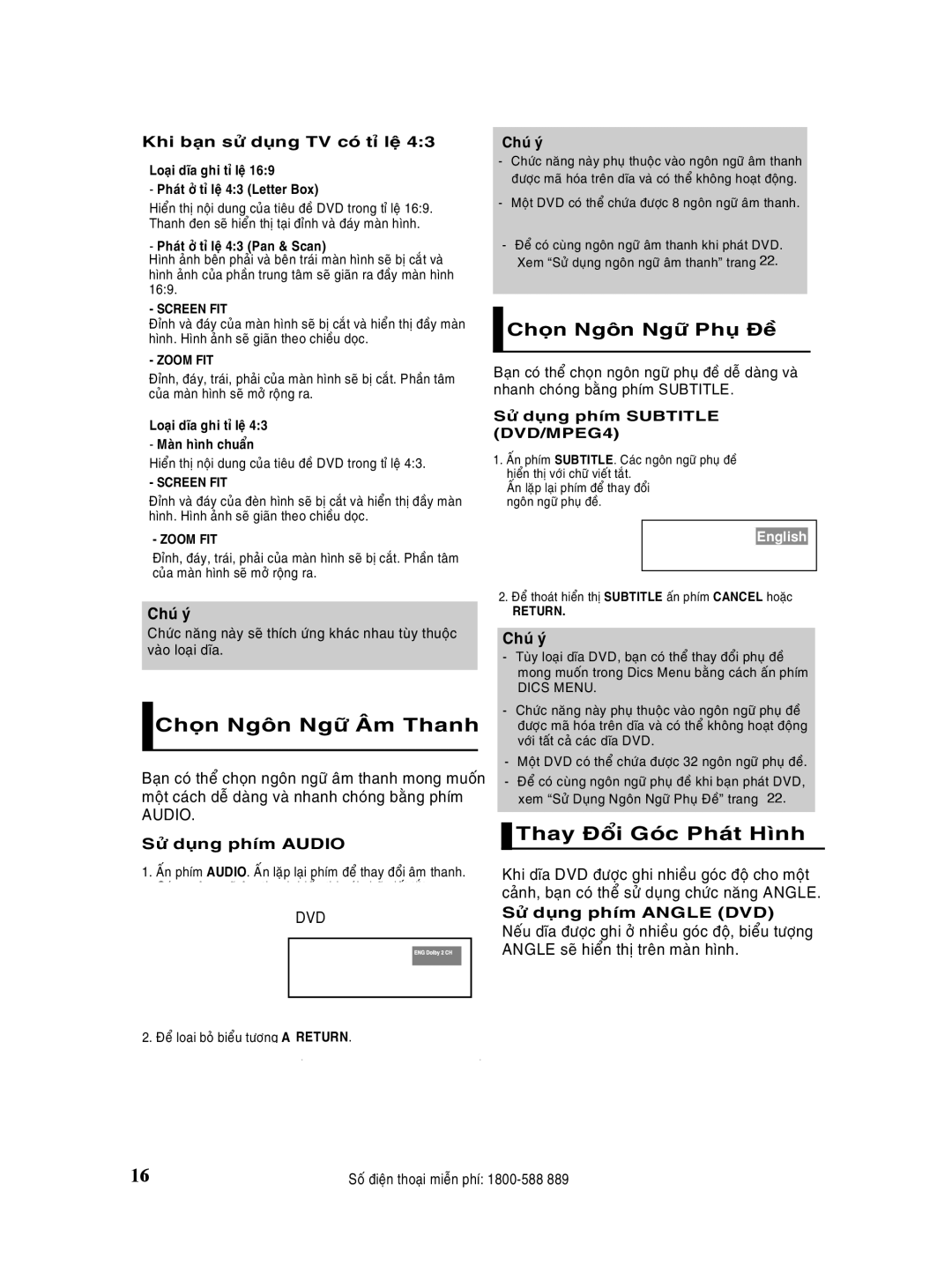 Samsung DVD-P180/XSV manual Thanh, Hình Thay 