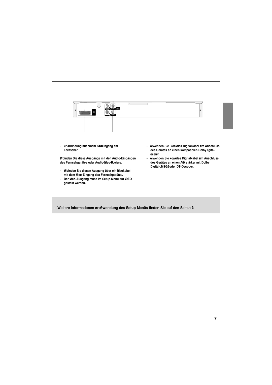 Samsung DVD-P181/XEL, DVD-P181/EDC manual Rückseit, Hinweis 