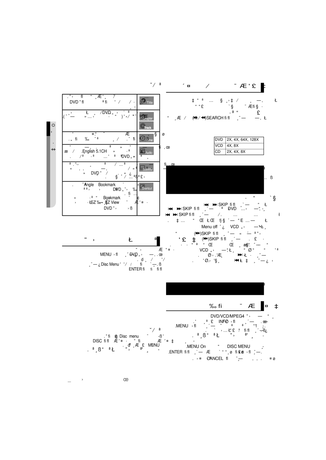 Samsung DVD-P191/MEA manual ﺺﺍﺭﻘﻷﺍﻮﻥﻳﻮﺎﻨﻌﻠﺍﻲﺗﻣﺌﺎﻗﻢﺍﺩﺣﺘﺳﺍ, ﻲﻂﺨﺛﻠ ﺍﻮ ﺖﺤﺒﻠﺍ ﻲﺘﻔﻳﻅ ﻮ ﻡ ﺍﺩﺣﺘﺳ ﺍ, ﺔﻟﺟﺴﻣ ﺓﺪﺎﻤ ﻮﺃﻝﻼﺠ ﺙﺣﺒﻟ ﺍ, ﺔﻆﺤ ﻼﻣ 