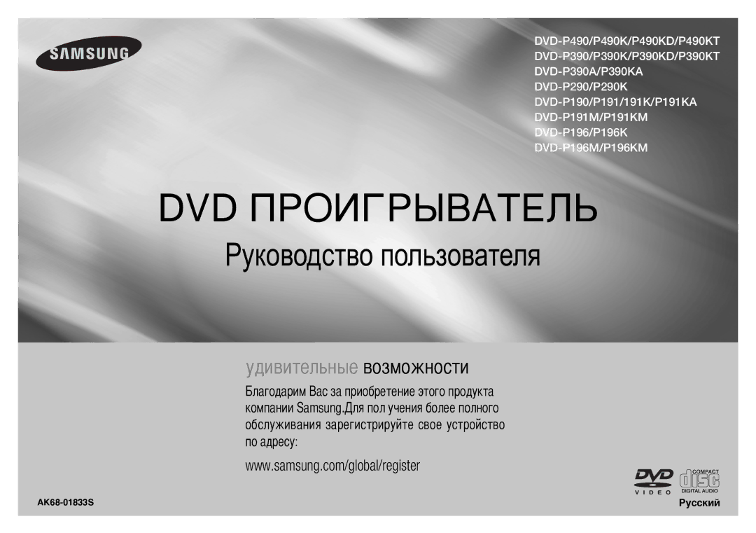 Samsung DVD-P196/ELD manual DVD èPOàÉPõBATEãú 