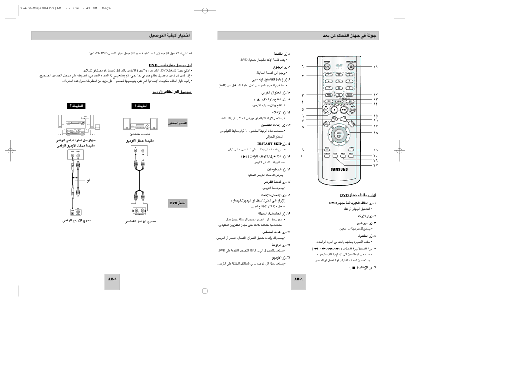 Samsung DVD-P246M/XSG EqZ pä ¿ÇLUÄá QåAŒ ≠w §u∞W, ¿ºKRAﬁ«ùœîU‰ ŒÕ AÕ¿ÇñÜñä/¿Çñ ¡‡ √´Kv/√ßHq «∞v √¸«¸, ¿Ç\Üó ¿Ω‡Àïè ±ªdÃ 