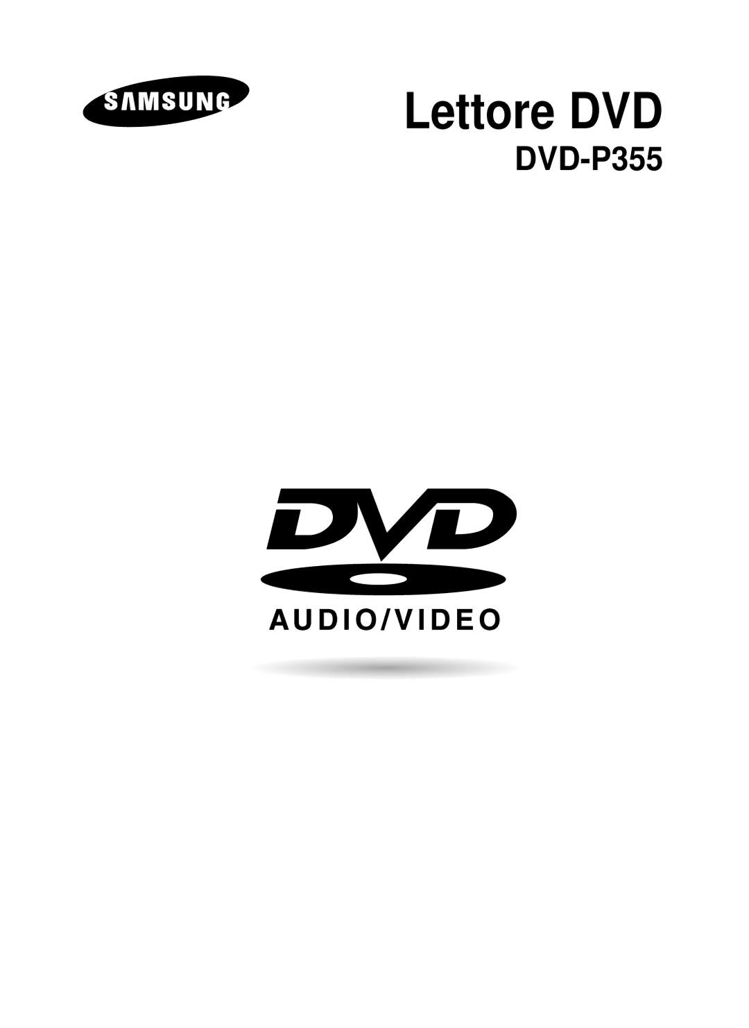 Samsung DVD-P355/XET manual Lettore DVD 