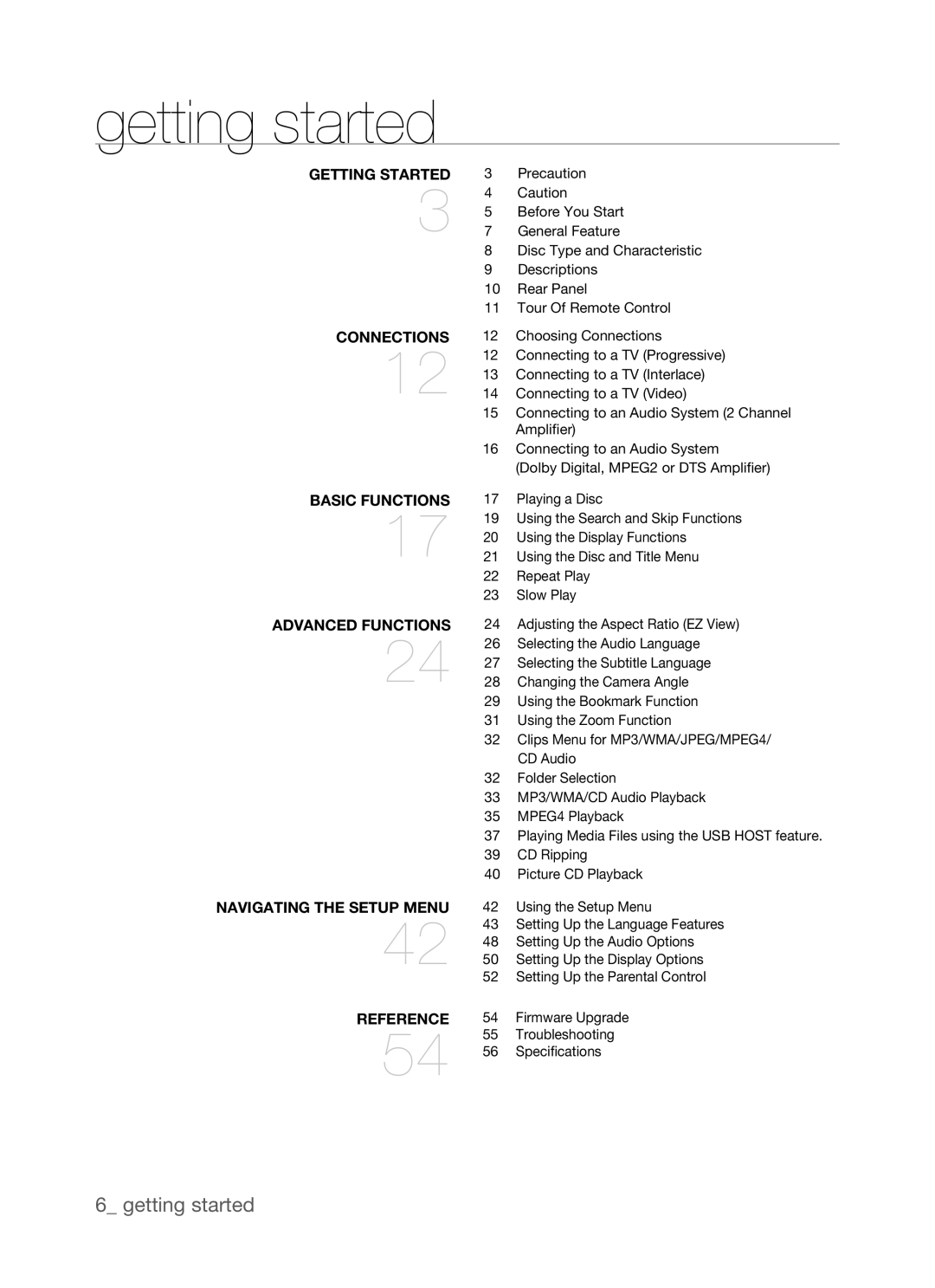 Samsung DVD-P390, AK68-01770G user manual Reference 