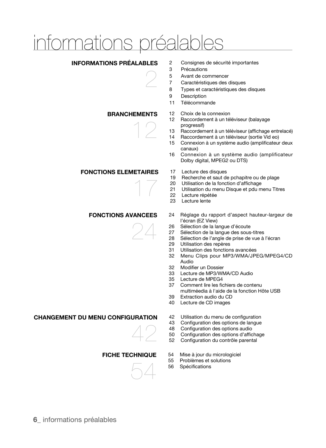 Samsung DVD-P390, AK68-01770G user manual Fiche Technique 