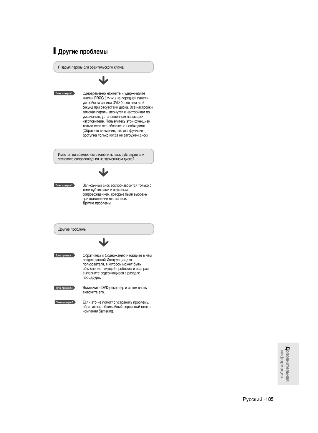 Samsung DVD-R140MK/SEO manual Û„Ëâ Ôó·Îâï˚ 