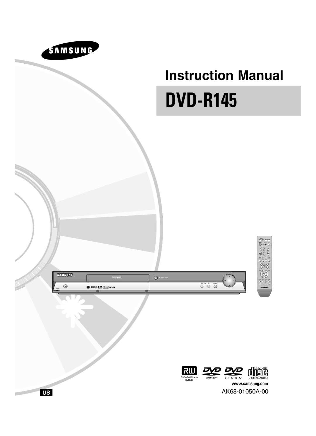 Samsung DVD-R145 instruction manual 