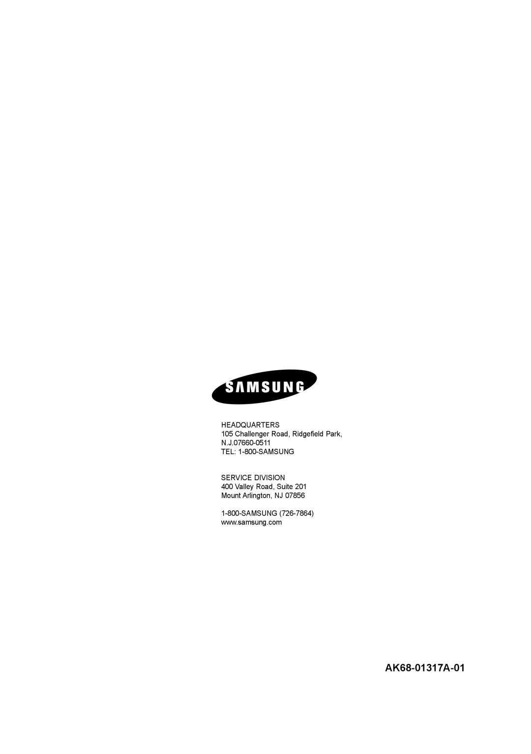 Samsung DVD-R155 instruction manual Headquarters, TEL 1-800-SAMSUNG Service Division 