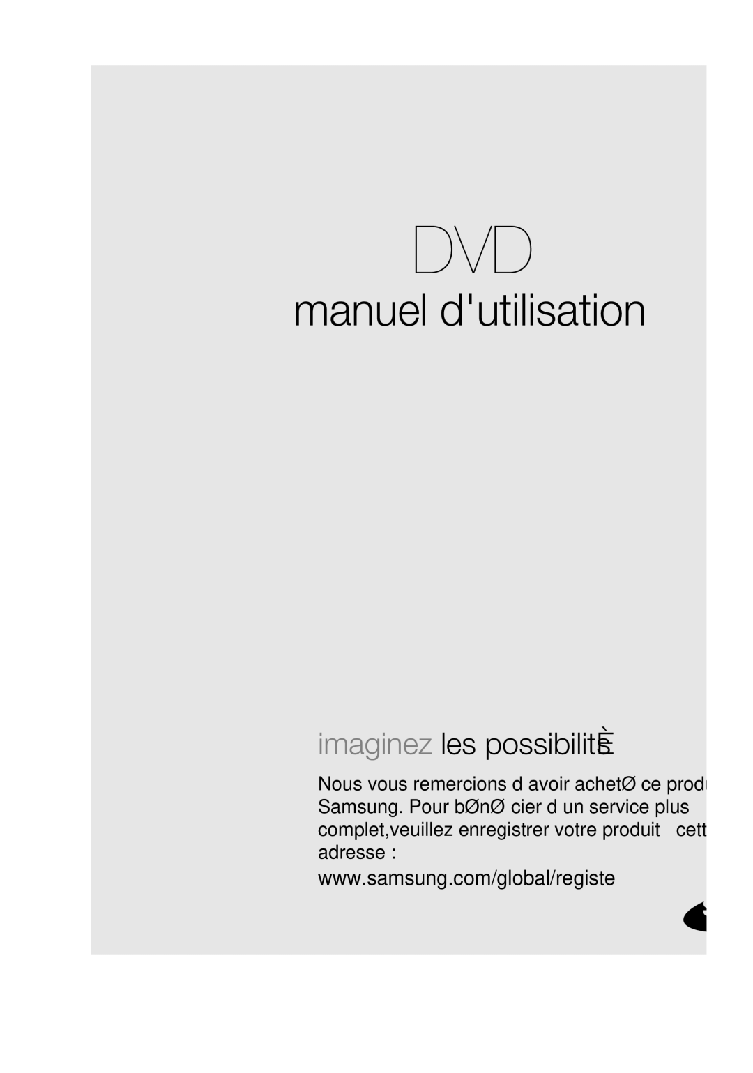 Samsung DVD-R170 user manual Dvd 