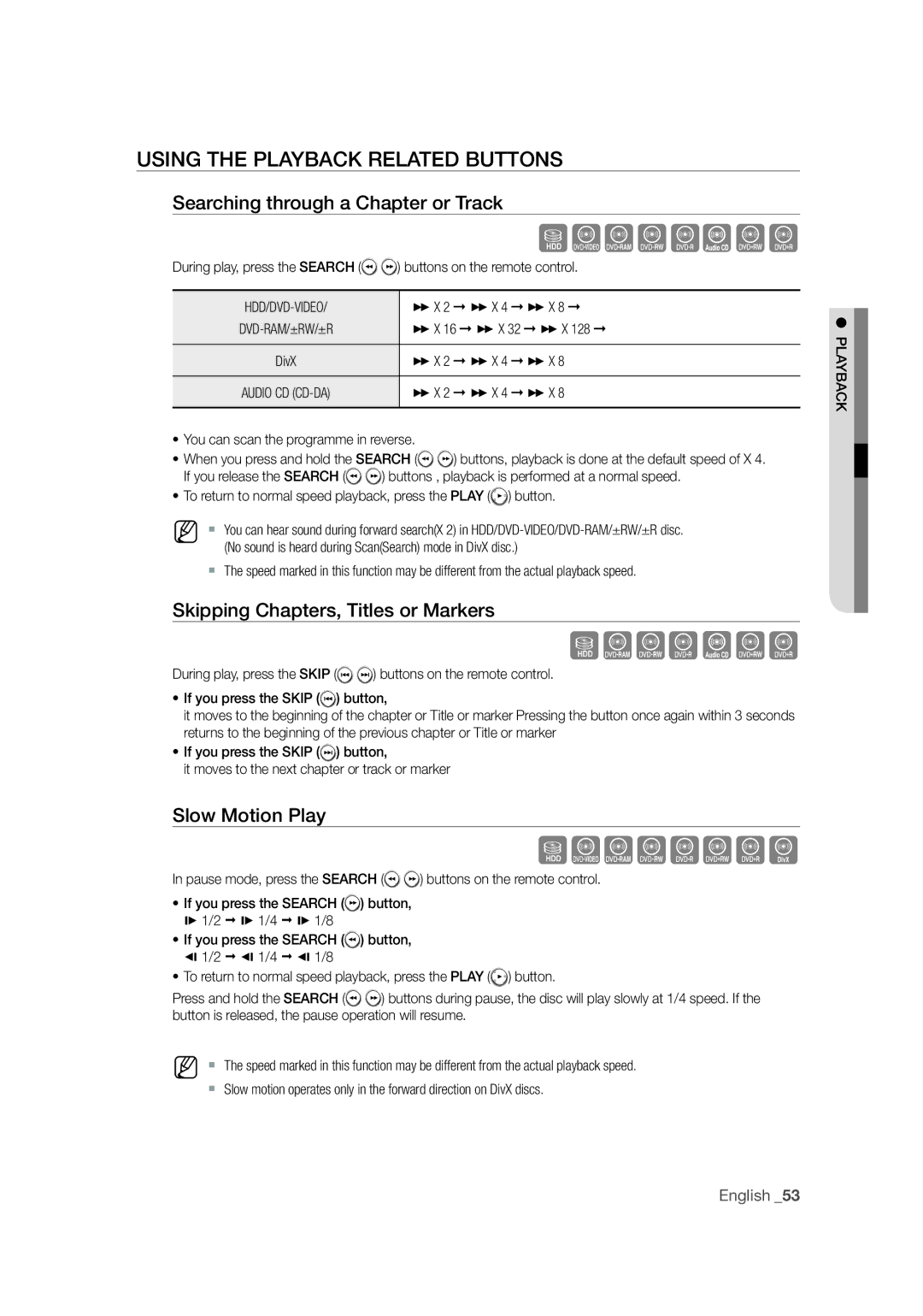 Samsung DVD-SH871M/XEU manual Szxcv KL, Sxcv KL, Szxcvkld, Using the Playback Related Buttons 