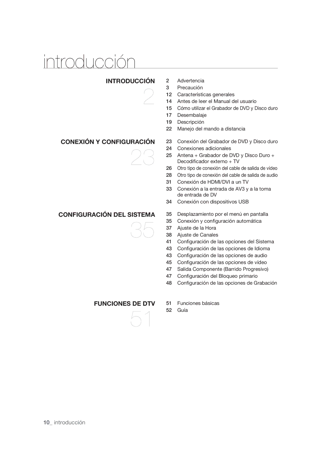 Samsung DVD-SH875/XEC Advertencia, Precaución, Características generales, Antes de leer el Manual del usuario, Desembalaje 