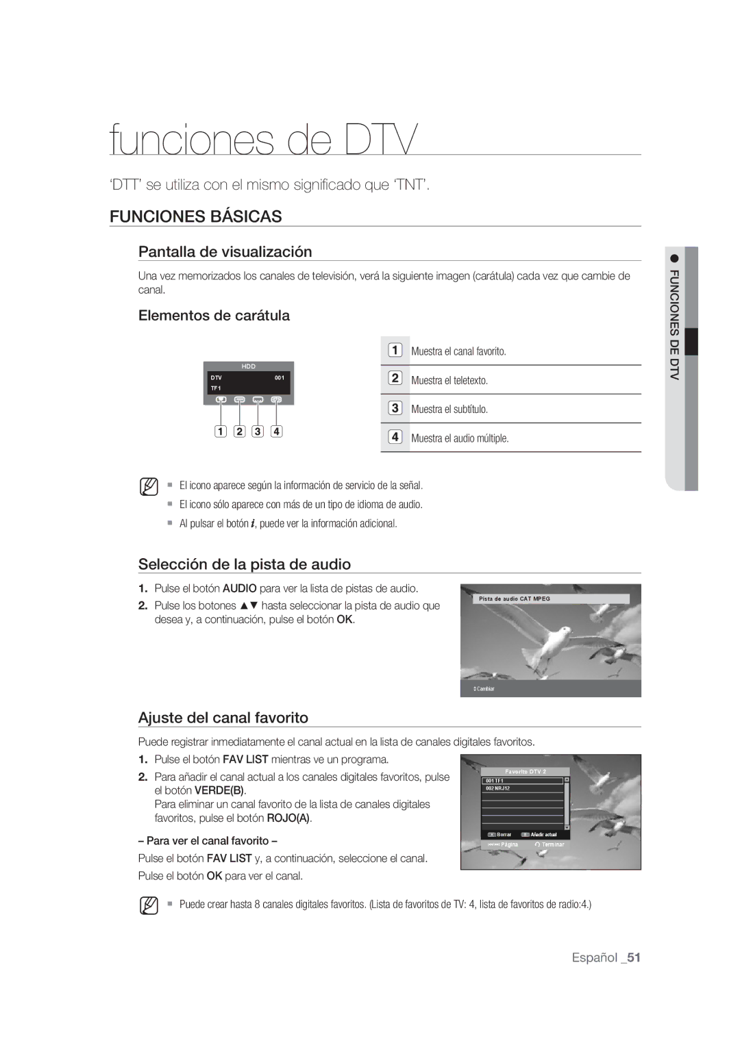 Samsung DVD-SH873/XEF, DVD-SH875/XEC, DVD-SH873/XEC manual Funciones Básicas 