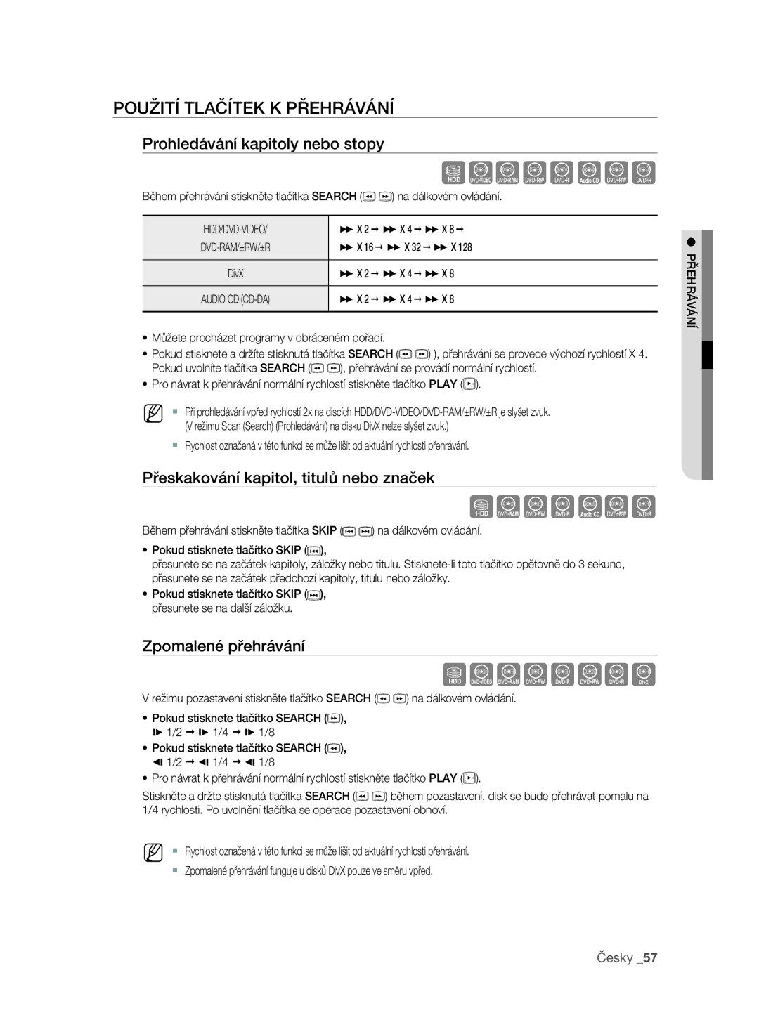 Samsung DVD-SH893A/EDC, DVD-SH897A/EDC, DVD-SH895A/EDC manual Szxcv KL, Sxcv KL, Szxcvkld, Použití Tlačítek K Přehrávání 