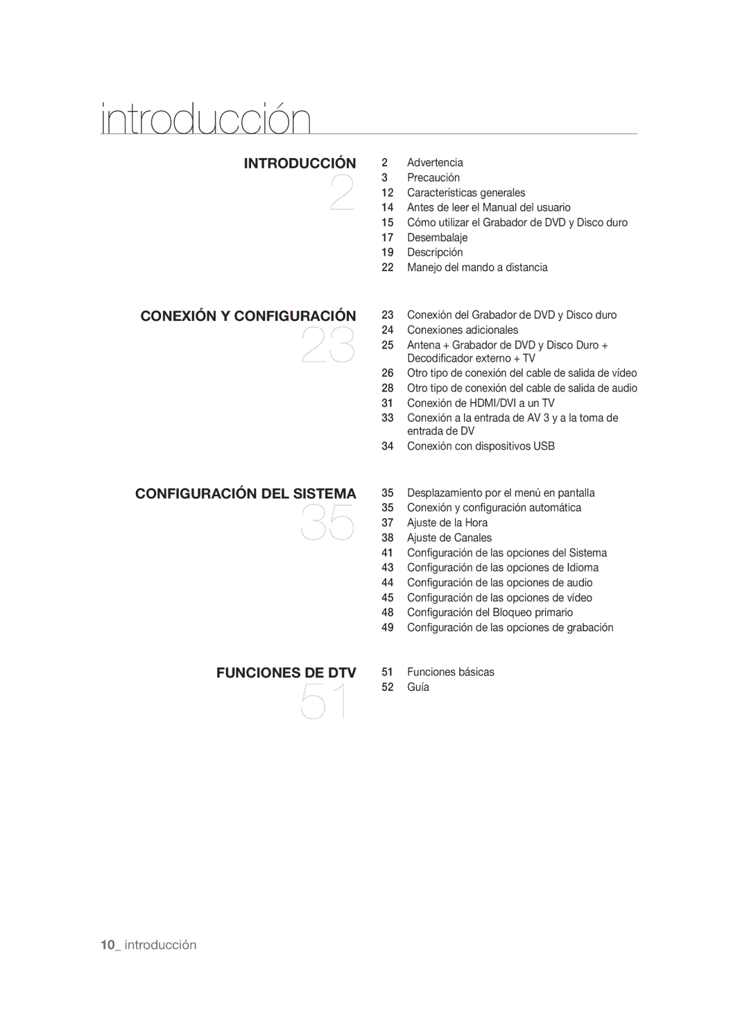 Samsung DVD-SH893A/XEC manual Advertencia, Precaución, Características generales, Antes de leer el Manual del usuario, Guía 