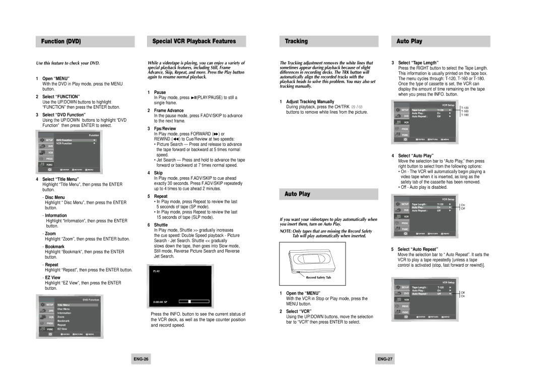 Samsung DVD-V4500 instruction manual Use this feature to check your DVD 